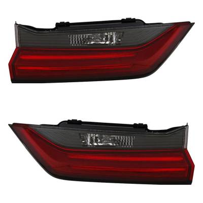 Rareelectrical - New Pair Of Daytime Running Lights Compatible With Honda Cr-V 1.5L 2.0L 2020 2021 2022 By Part - Image 2