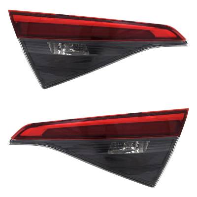 Rareelectrical - New Pair Of Daytime Running Lights Compatible With Honda Civic 1.5L 2.0L 2022 2023 2024 By Part - Image 1
