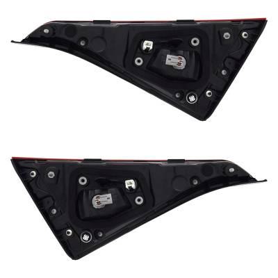 Rareelectrical - New Pair Of Daytime Running Lights Compatible With Honda Civic 1.5L 2.0L 2022 2023 2024 By Part - Image 2