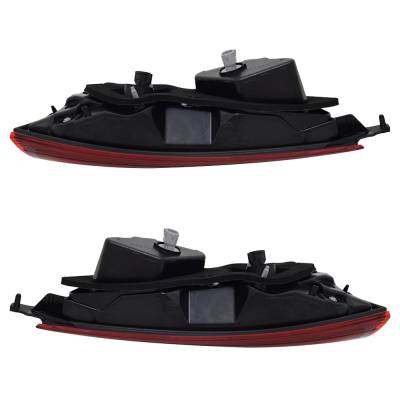Rareelectrical - New Pair Of Tail Lights Compatibile With Nissan Qashqai S Sl Sv Sport Utility 4-Door 2017-2019 By - Image 5