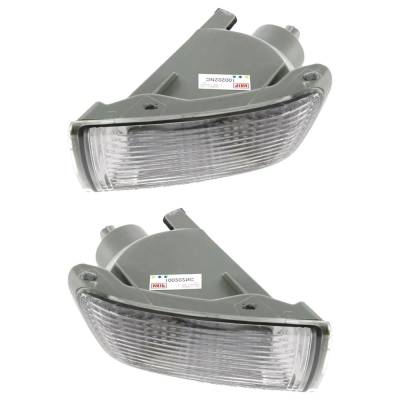 Rareelectrical - New Pair Of Daytime Running Lights Compatible With Toyota 4Runner 4.0L 4.7L 2003 2004 2005 By Part - Image 4