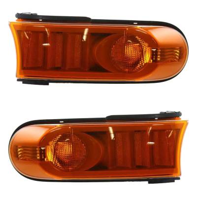 Rareelectrical - New Pair Of Daytime Running Lights Compatible With Toyota Fj Cruiser 2007 2008 2009 2010 2011 By - Image 1