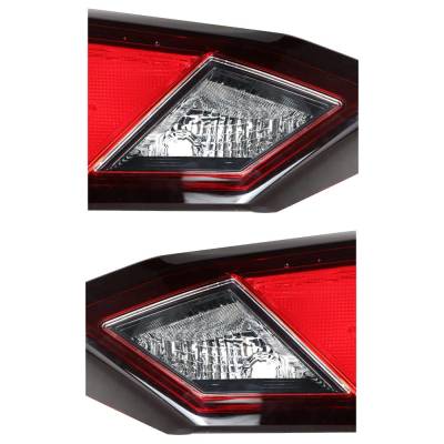 Rareelectrical - New Pair Of Daytime Running Lights Compatible With Nissan Altima 2019 2020 2021 2022 2023 By Part - Image 3