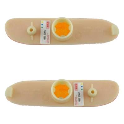 Rareelectrical - New Pair Of Daytime Running Lights Compatible With Dodge Plymouth Neon 2.0L 2.4L 2000 2001 2002 2003 - Image 1
