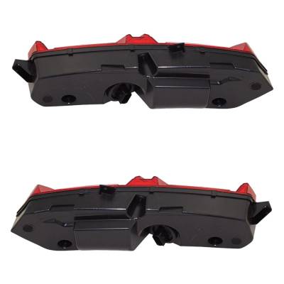 Rareelectrical - New Pair Of Tail Lights Compatible With Chevrolet Corvette 6.2L 2014 2015 2016 2017 2018 2019 By - Image 4