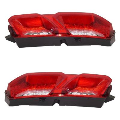 Rareelectrical - New Pair Of Tail Lights Compatible With Chevrolet Corvette 6.2L 2014 2015 2016 2017 2018 2019 By - Image 5