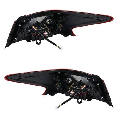 Rareelectrical - New Pair Of Tail Lights Compatible With Nissan Altima 2.5L 3.5L 2017 2018 By Part Numbers Ni2804111 - Image 5