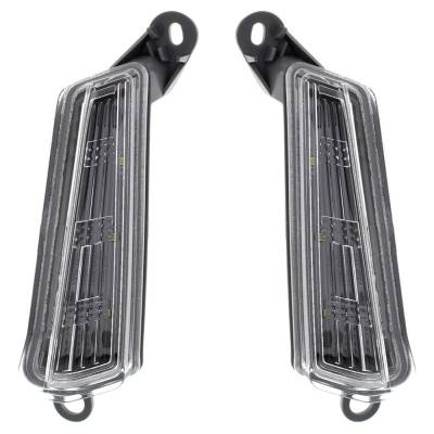 Rareelectrical - New Pair Of Daytime Running Lights Compatible With Scion Tc 2.5L 2014 2015 2016 By Part Numbers - Image 2