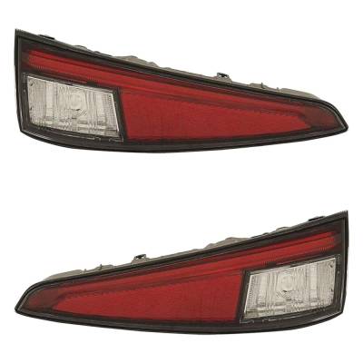 Rareelectrical - New Pair Of Tail Lights Compatible With Toyota Prius 1.8L 2016 2017 2018 By Part Numbers 81591-47021 - Image 2