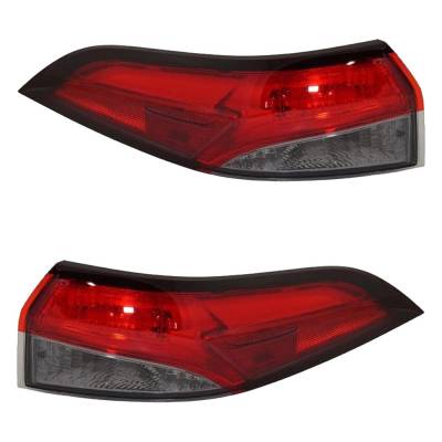 Rareelectrical - New Pair Of Tail Lights Compatible With Toyota Corolla 1.8L 2.0L 2020 2021 2022 2023 By Part Numbers - Image 2