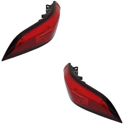 Rareelectrical - New Pair Of Tail Lights Compatible With Toyota Corolla 1.8L 2.0L 2020 2021 2022 2023 By Part Numbers - Image 3