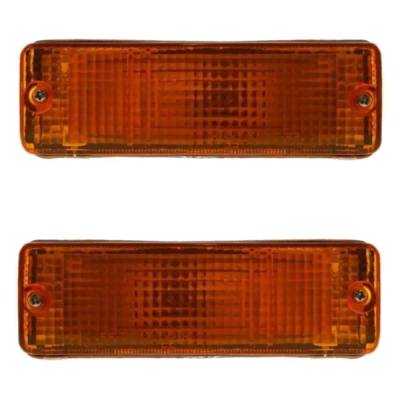 Rareelectrical - New Pair Of Daytime Running Lights Compatible With Toyota 4Runner 1984 1985 1986 1987 1988 1989 By - Image 2