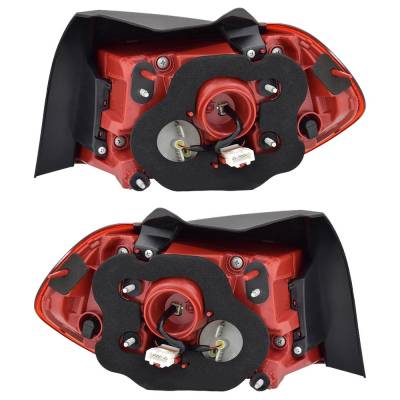 Rareelectrical - New Pair Of Tail Lights Compatible With Kia K5 1.6L 2.5L 2021 2022 2023 2024 By Part Numbers - Image 1