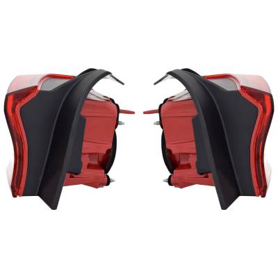 Rareelectrical - New Pair Of Tail Lights Compatible With Kia K5 1.6L 2.5L 2021 2022 2023 2024 By Part Numbers - Image 3