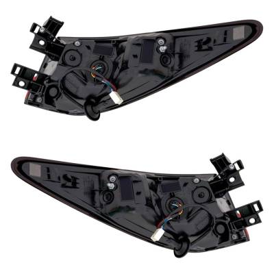 Rareelectrical - New Pair Of Tail Lights Compatible With Lexus Rx350 Rx450h Rx350l 3.5L 2016 2017 2018 2019 By Part - Image 1