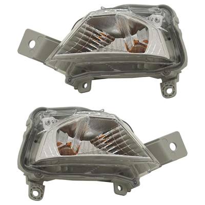 Rareelectrical - New Pair Of Daytime Running Lights Compatible With Nissan Altima 2.0L 2.5L 2019 2020 2021 2022 By - Image 1