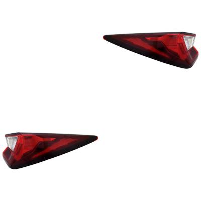 Rareelectrical - New Pair Of Tail Lights Compatible With Acura 2022 2023 2024 By Part Numbers Ac2805115 Ac2804115 - Image 2
