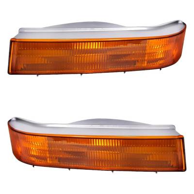 Rareelectrical - New Pair Of Daytime Running Lights Compatible With Ford Bronco F-150 F-250 F-350 F-150 Lightning - Image 1