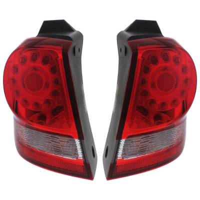Rareelectrical - New Pair Of Tail Lights Compatible With Dodge Journey 2.4L 3.5L 3.6L 2009-2020 By Part Numbers - Image 1