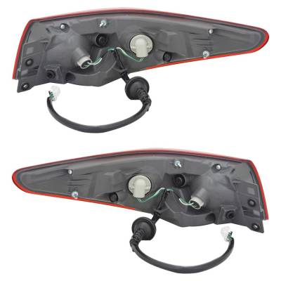 Rareelectrical - New Pair Of Tail Lights Compatible With Infiniti Q50 3.5L 3.7L 2014 2015 By Part Numbers In2804101 - Image 1