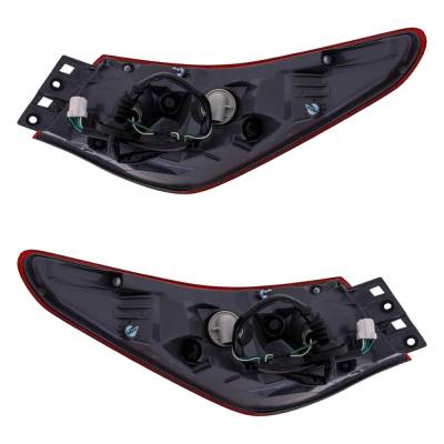Rareelectrical - New Pair Of Tail Lights Compatible With Infiniti Q50 2.0L 3.0L 3.5L 2016 2017 By Part Numbers - Image 1