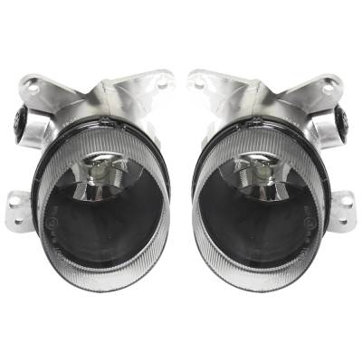 Rareelectrical - New Pair Of Daytime Running Lights Compatible With Mercedes-Benz E350 E550 E63 Amg Gl350 Gl450 Gl550 - Image 1