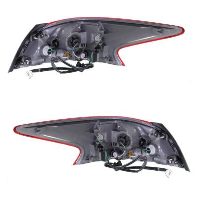 Rareelectrical - New Pair Of Tail Lights Compatible With Nissan Altima 2.5L 3.5L 2013-2013 By Part Numbers - Image 5