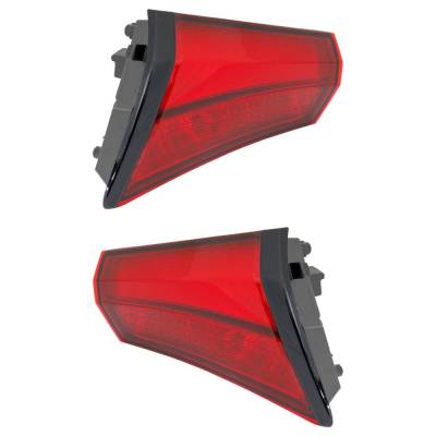 Rareelectrical - New Pair Of Tail Lights Compatible With Toyota Prius 1.8L 2019 2020 2021 2022 By Part Numbers - Image 1