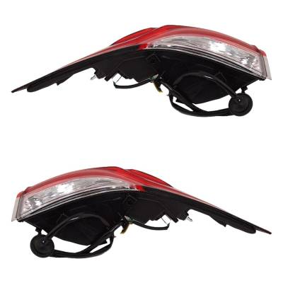 Rareelectrical - New Pair Of Tail Lights Compatible With Toyota Corolla 1.8L 2.0L 2020 2021 2022 2023 2024 By Part - Image 3