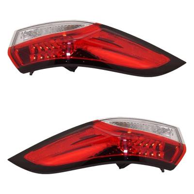Rareelectrical - New Pair Of Tail Lights Compatible With Toyota Corolla 1.8L 2.0L 2020 2021 2022 2023 2024 By Part - Image 4