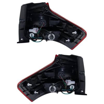 Rareelectrical - New Pair Of Tail Lights Compatible With Nissan Kicks 1.6L 2018 2019 2020 By Part Numbers 26555-5Rl0a - Image 2