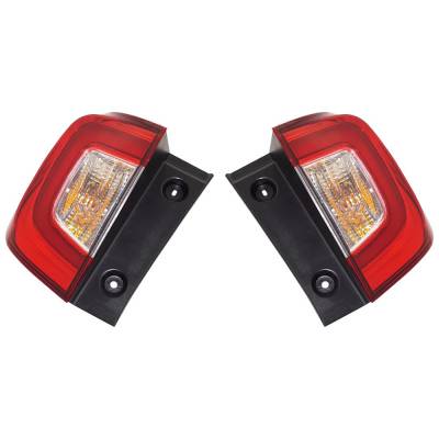 RAREELECTRICAL - New Pair Of Tail Lights Compatible With Honda Pilot 3.5L 2019 2020 2021 2022 By Part Numbers - Image 5