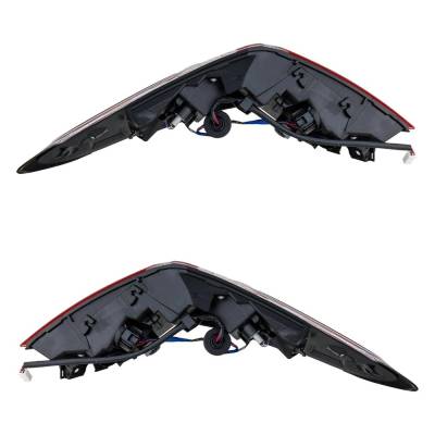 Rareelectrical - New Pair Of Tail Lights Compatible With Toyota Camry 2.5L 3.5L 2021 2022 2023 2024 By Part Numbers - Image 1