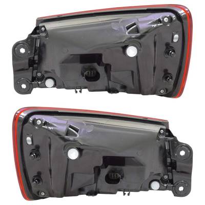 Rareelectrical - New Pair Of Tail Lights Compatible With Audi A3 S3 1.8L 2.0L 2015 2016 By Part Numbers 8V5 945 095 C - Image 1