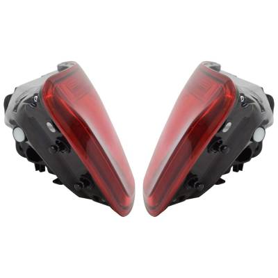 Rareelectrical - New Pair Of Tail Lights Compatible With Audi A3 S3 1.8L 2.0L 2015 2016 By Part Numbers 8V5 945 095 C - Image 4