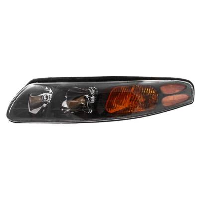 Rareelectrical - New Left Halogen Headlight Compatible With Pontiac Bonneville Se Sedan 3.8L 2000 2001 2002 2003 2004 - Image 2