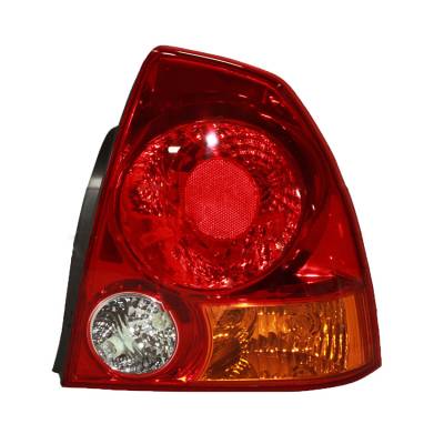 Rareelectrical - New Passenger Side Tail Light Compatible With Hyundai Accent Sedan 2003-2005 Hy2801122 92402-25520 - Image 2