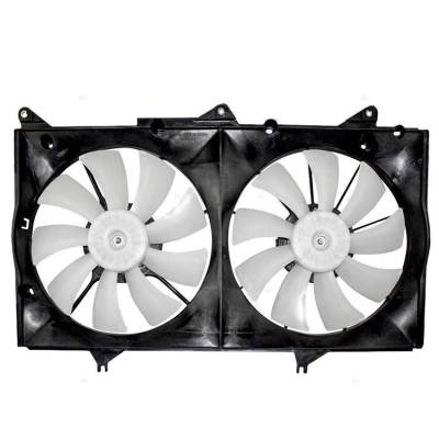 Rareelectrical - New Cooling Fan Compatible With Toyota Camry 2004-2005 By Part Numbers 16361-0A121 163610A121 - Image 2