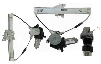 Rareelectrical - New Left Rear Power Window Regulator Compatible With 2001-2007 Ford Escape 6L8z-7827001-Ba - Image 2