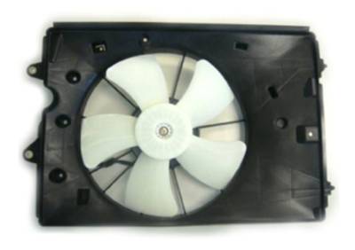 Rareelectrical - New Engine Cooling Fan Assembly Compatible With 2009-2013 Honda Ridgeline 19020-Rgl-A71 - Image 2