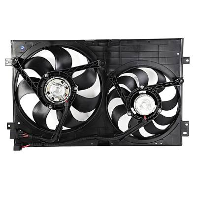 Rareelectrical - New Cooling Fan Compatible With Volkswagen Golf 1.8L 1999-2005 By Part Numbers 1C0-959-455-C - Image 1