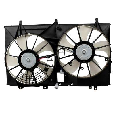Rareelectrical - New Cooling Fan Compatible With Toyota Sienna 2.7L 2011-13 By Part Number 16361-0P150 163610P150 - Image 1
