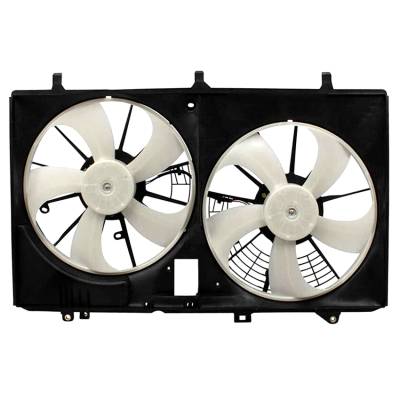 Rareelectrical - New Cooling Fan Compatible With Toyota Sienna 2.7L 2011-13 By Part Number 16361-0P150 163610P150 - Image 2
