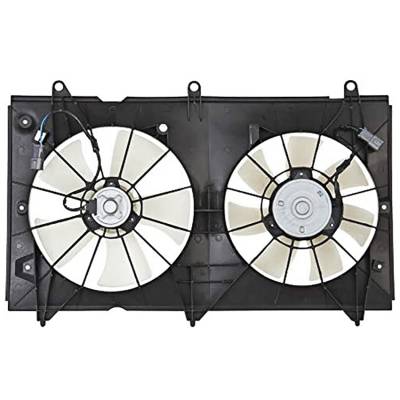 Rareelectrical - New Cooling Fan Compatible With Honda Accord 2003-2004 By Part Numbers 19015-Raa-A01 19015Raaa01 - Image 1
