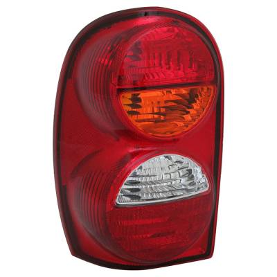 Rareelectrical - New Left Tail Light Compatible With Jeep Liberty 2002 2003 2004 Without Rear Fog Lamp Ch2800149 - Image 2