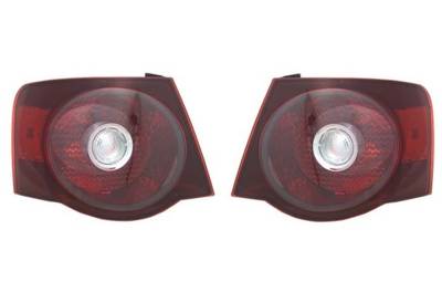 Rareelectrical - New Pair Of Outer Tail Lights Compatible With Volkswagen Jetta Sedan 1K5945096l 1K5945095l Vw2801127 - Image 2