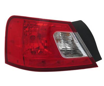 Rareelectrical - New Left Tail Light Compatible With Mitsubishi Galant Raliart 2008-2012 Mi2800134 8330A745 - Image 1