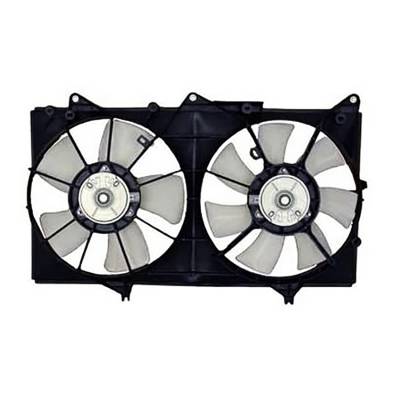 Rareelectrical - New Cooling Fan Compatible With Lexus Es330 2004 By Part Numbers 16361-20050 1636120050 16361-28050 - Image 1