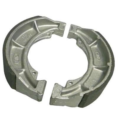 Rareelectrical - New Rear Brake Shoes Compatible With Kawasaki Atv Kfx 80 Kfx80 2003 2004-05 2006 6440040810 - Image 2