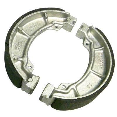 Rareelectrical - New Rear Brake Shoes Fits Honda Atv Atc-R 250 85-86 06430-Hf1-911 45120-303-690 - Image 1